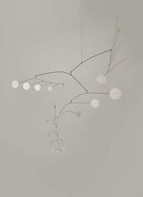 Snow Flurries, 1951. Museum of Contemporary Art, Chicago. Artwork: © 2022 Calder Foundation, New York/Artists Rights Society (ARS), New York